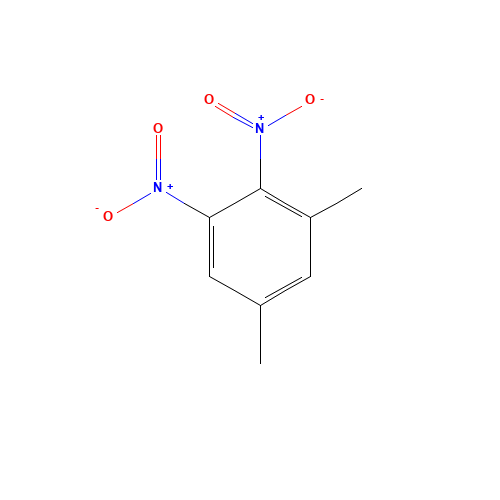 1,5-Dimethyl-2,3-dinitrobenzene (CAS: 65151-56-6) - Chemical Structure and Molecular Formula 