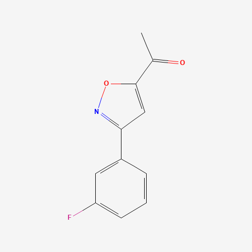 1-[3-(3-Fluorophenyl)-1,2-oxazol-5-yl]ethanone (CAS: 889938-99-2) - Related Chemical Product