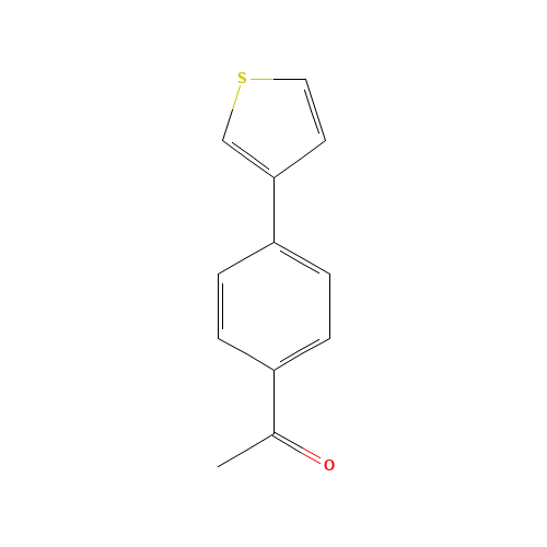 1-[4-(3-Thienyl)phenyl]ethanone (CAS: 172035-84-6) - Related Chemical Product