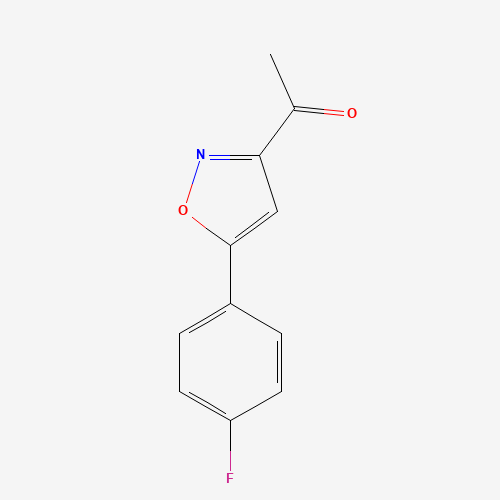 1-[5-(4-Fluorophenyl)-1,2-oxazol-3-yl]ethanone (CAS: 889939-03-1) - Related Chemical Product