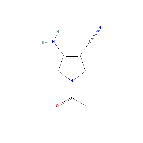 1-Acetyl-3-amino-4-cyano-3-pyrroline (CAS: 2125-74-8) - Related Chemical Product