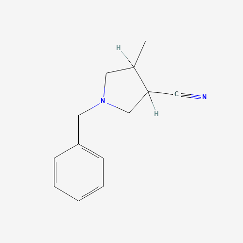 1-Benzyl-4-methyl-3-pyrrolidinecarbonitrile (CAS: 115687-24-6) - Related Chemical Product