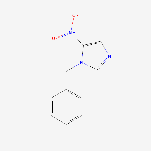1-Benzyl-5-nitro-1H-imidazole (CAS: 159790-78-0) - Chemical Structure and Molecular Formula 