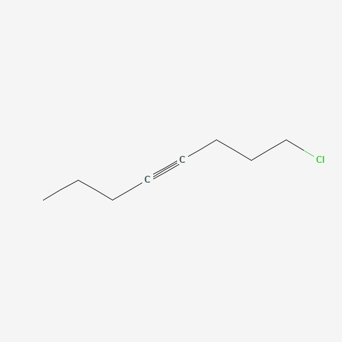 1-Chloro-4-octyne (CAS: 51575-84-9) - Chemical Structure and Molecular Formula 