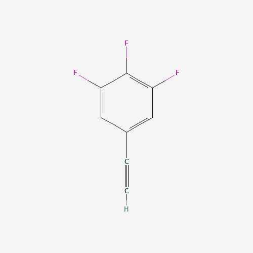 1-Ethynyl-3,4,5-trifluorobenzene (CAS: 158816-55-8) - Chemical Structure and Molecular Formula 