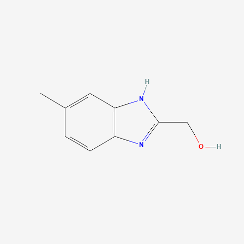 1H-benzimidazole-2-methanol, 5-methyl- (CAS: 20034-02-0) - Chemical Structure and Molecular Formula 