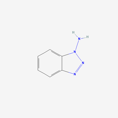 1h-benzotriazol-1-amine (CAS: 1614-12-6) - Chemical Structure and Molecular Formula 