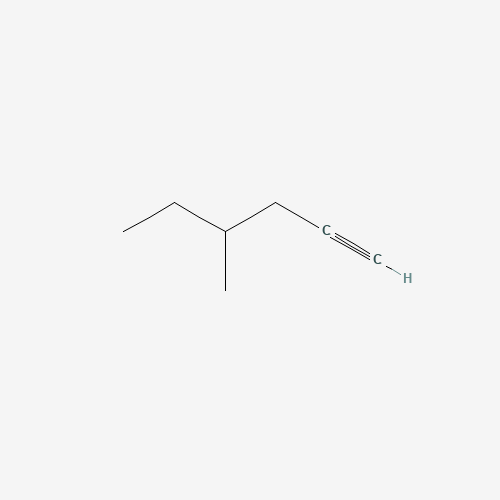 1-Hexyne, 4-methyl (CAS: 52713-81-2) - Chemical Structure and Molecular Formula 