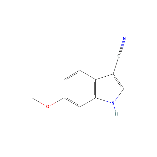 1H-indole-3-carbonitrile, 6-methoxy- (CAS: 145692-57-5) - Related Chemical Product
