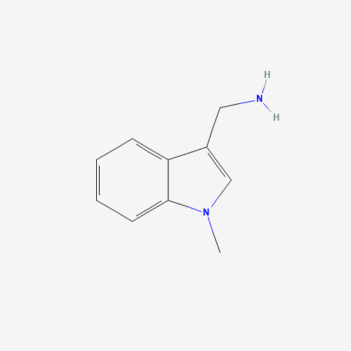 1H-indole-3-methanamine, 1-methyl- (CAS: 19293-60-8) - Chemical Structure and Molecular Formula 