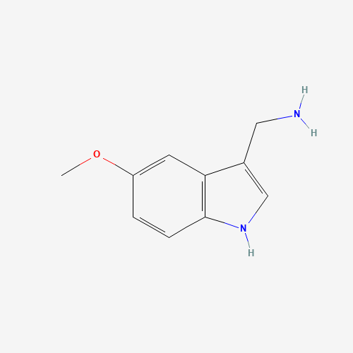 1H-indole-3-methanamine, 5-methoxy- (CAS: 60523-82-2) - Related Chemical Product