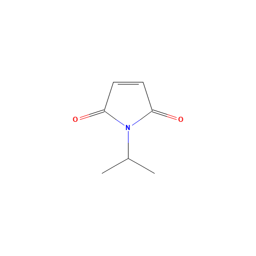 1-Isopropyl-1H-pyrrole-2,5-dione (CAS: 29720-92-1) - Chemical Structure and Molecular Formula 