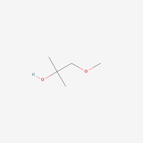 1-Methoxy-2-methyl-2-propanol (CAS: 3587-64-2) - Chemical Structure and Molecular Formula 