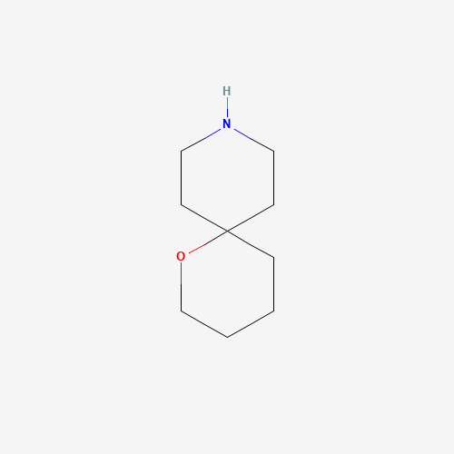1-oxa-9-azaspiro[5.5]undecane (CAS: 42578-08-5) - Chemical Structure and Molecular Formula 