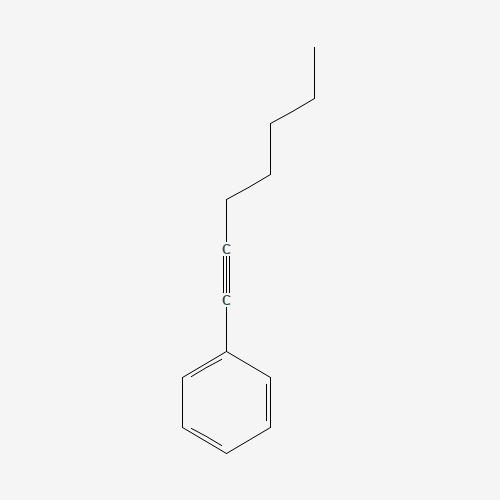 1-Phenyl-1-heptyne (CAS: 14374-45-9) - Chemical Structure and Molecular Formula 