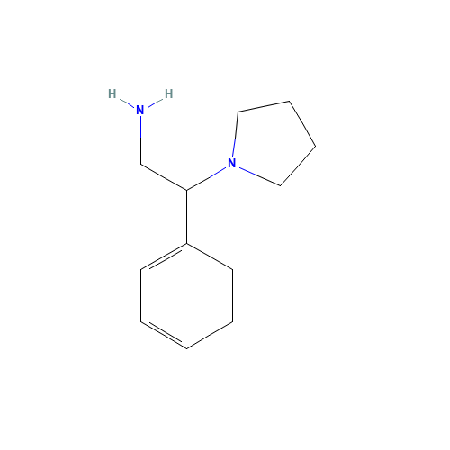 1-Pyrrolidineethanamine, b-phenyl- (CAS: 31466-46-3) - Related Chemical Product
