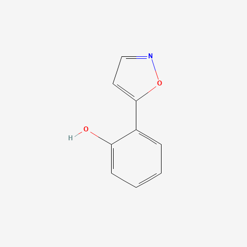 2-(1,2-oxazol-5-yl)phenol (CAS: 61348-47-8) - Chemical Structure and Molecular Formula 