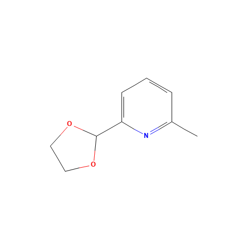 2-(1,3-Dioxolan-2-yl)-6-methylpyridine (CAS: 92765-75-8) - Related Chemical Product