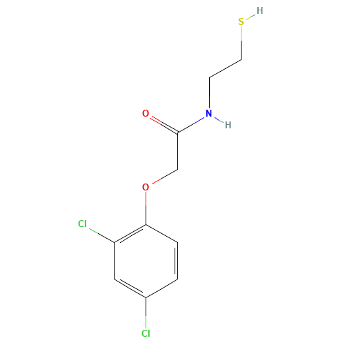 2-(2,4-Dichlorophenoxy)-N-(2-sulfanylethyl)acetamide (CAS: 613665-26-2) - Related Chemical Product