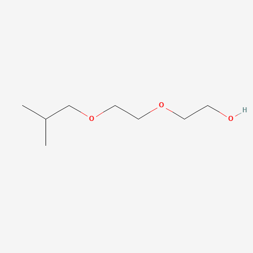 2-(2-Isobutoxyethoxy)ethanol (CAS: 18912-80-6) - Chemical Structure and Molecular Formula 