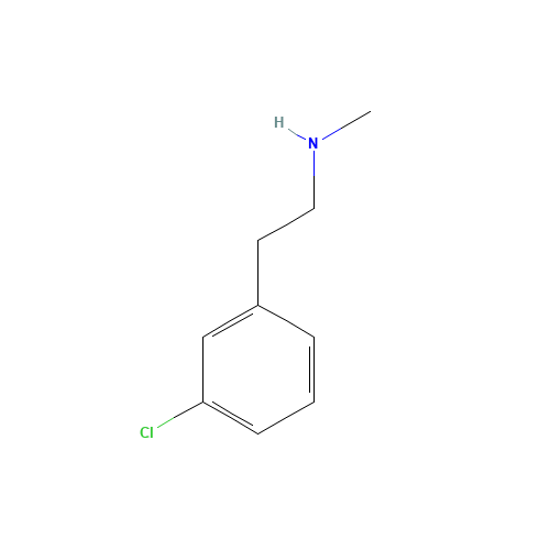 2-(3-chlorophenyl)-N-methylethanamine (CAS: 52516-20-8) - Related Chemical Product