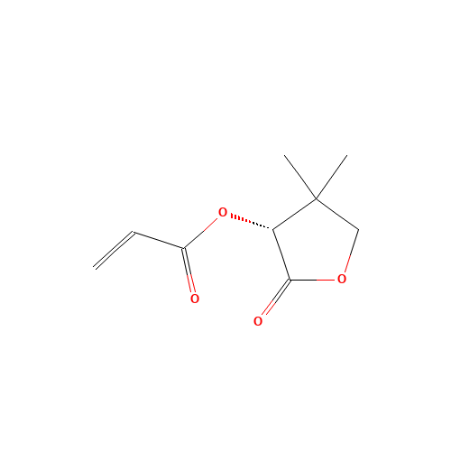 2(3H)-Furanone, 3-(acetyloxy)dihydro-4,4-dimethyl-, (R)- (CAS: 102096-60-6) - Related Chemical Product