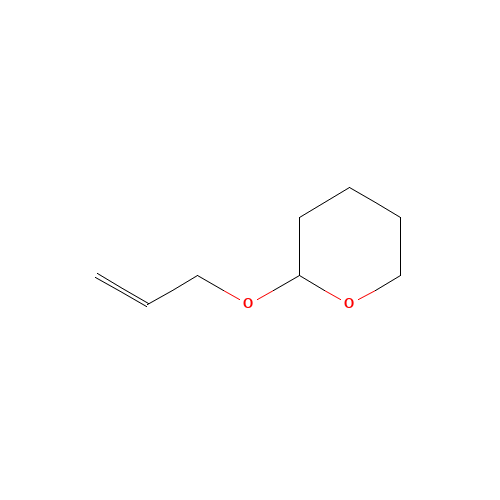 2-(Allyloxy)tetrahydro-2H-pyran (CAS: 4203-49-0) - Chemical Structure and Molecular Formula 