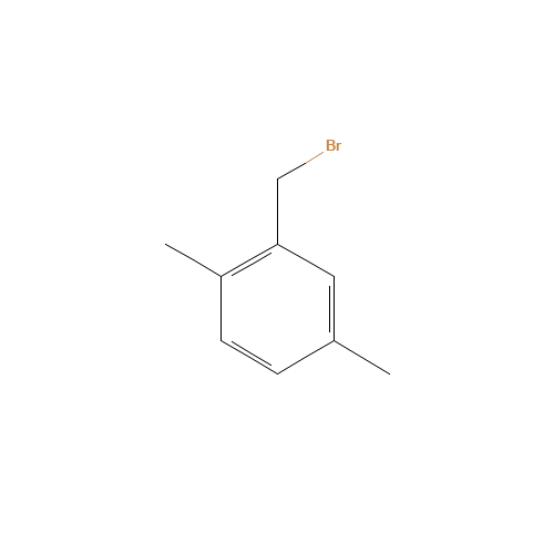 2-(Bromomethyl)-1,4-dimethylbenzene (CAS: 50837-53-1) - Chemical Structure and Molecular Formula 