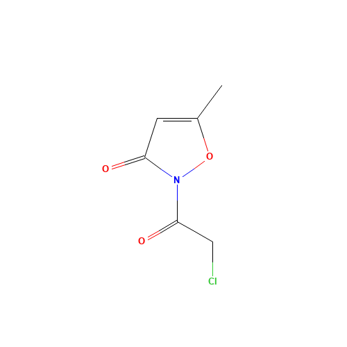 2-(chloroacetyl)-5-methylisoxazol-3(2H)-one (CAS: 38100-64-0) - Related Chemical Product