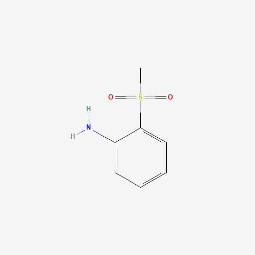 2-(methylsulfonyl)aniline (CAS: 2987-49-7) - Chemical Structure and Molecular Formula 