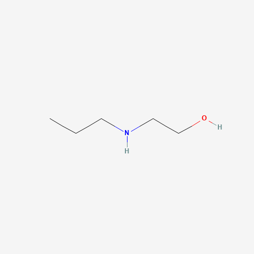 2-(Propylamino)ethanol (CAS: 16369-21-4) - Chemical Structure and Molecular Formula 