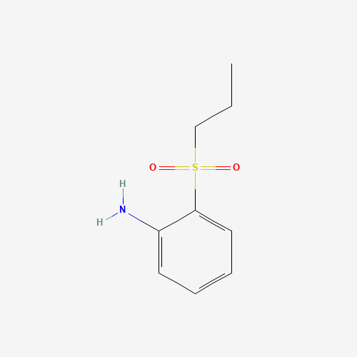 2-(Propylsulfonyl)aniline (CAS: 76697-58-0) - Chemical Structure and Molecular Formula 