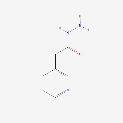 2-(pyridin-3-yl)acetohydrazide (CAS: 19730-99-5) - Chemical Structure and Molecular Formula 