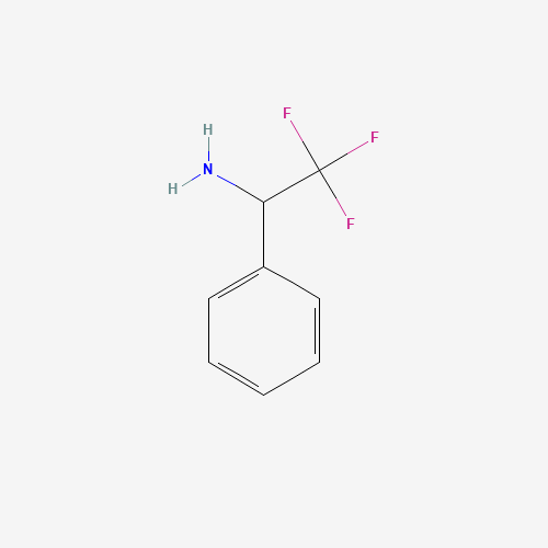 2,2,2-trifluor-1-phenylethanamin (CAS: 51586-24-4) - Chemical Structure and Molecular Formula 