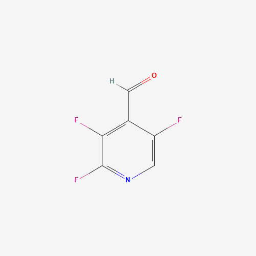 2,3,5-Trifluoroisonicotinaldehyde (CAS: 266312-20-3) - Chemical Structure and Molecular Formula 