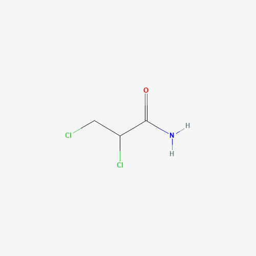 2,3-dichloropropanamide (CAS: 19433-84-2) - Chemical Structure and Molecular Formula 