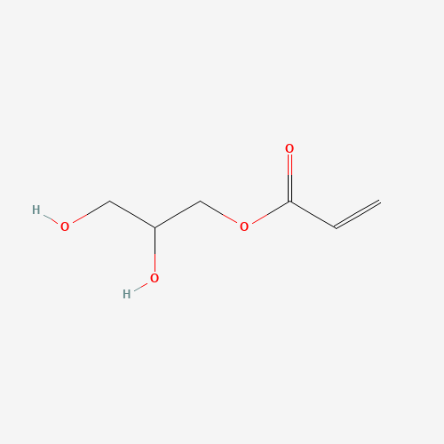 2,3-Dihydroxypropyl acrylate (CAS: 10095-20-2) - Chemical Structure and Molecular Formula 