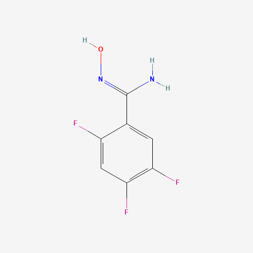 2,4,5-trifluoro-N'-hydroxybenzenecarboximidamide (CAS: 690632-34-9) - Related Chemical Product