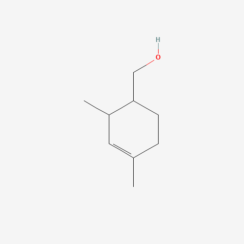 2,4-Dimethyl-3-cyclohexene-1-methanol (CAS: 67634-17-7) - Chemical Structure and Molecular Formula 