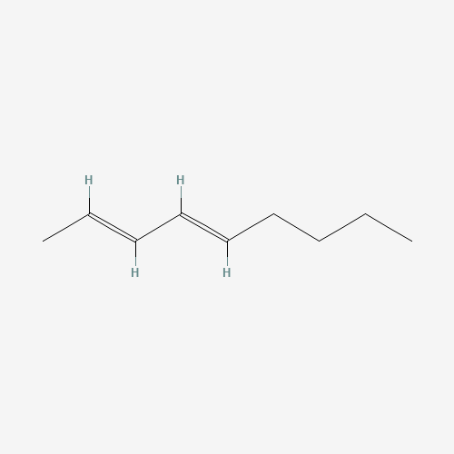 2,4-nonadiene (CAS: 34266-16-5) - Chemical Structure and Molecular Formula 