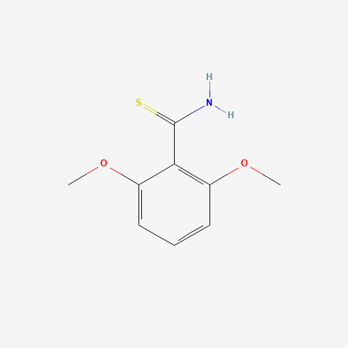 2,6-Dimethoxybenzenecarbothioamide (CAS: 77378-18-8) - Chemical Structure and Molecular Formula 