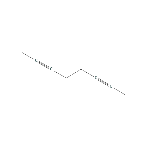 2,6-Octadiyne (CAS: 764-73-8) - Chemical Structure and Molecular Formula 