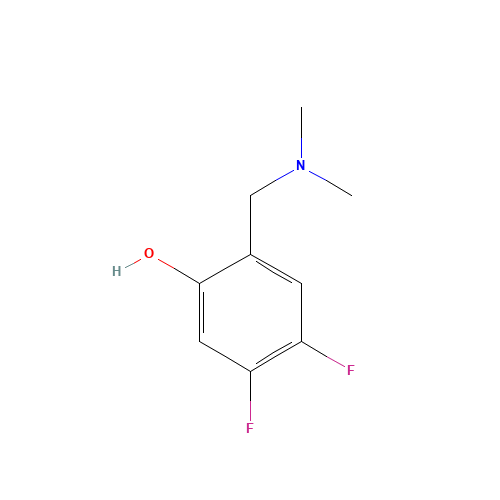 2-[(Dimethylamino)methyl]-4,5-difluorophenol (CAS: 704884-78-6) - Related Chemical Product