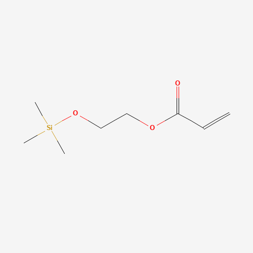 2-[(Trimethylsilyl)oxy]ethyl acrylate (CAS: 18269-99-3) - Chemical Structure and Molecular Formula 