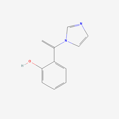 2-[1-(1H-imidazol-1-yl)vinyl]phenol (CAS: 74204-47-0) - Chemical Structure and Molecular Formula 