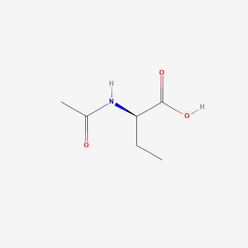 2-acetamidobutanoic acid (CAS: 34271-27-7) - Chemical Structure and Molecular Formula 