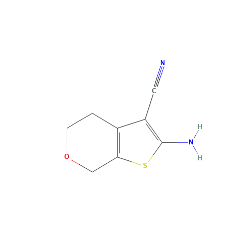 2-Amino-4,7-dihydro-5H-thieno[2,3-c]pyran-3-carbonitrile (CAS: 150986-82-6) - Related Chemical Product