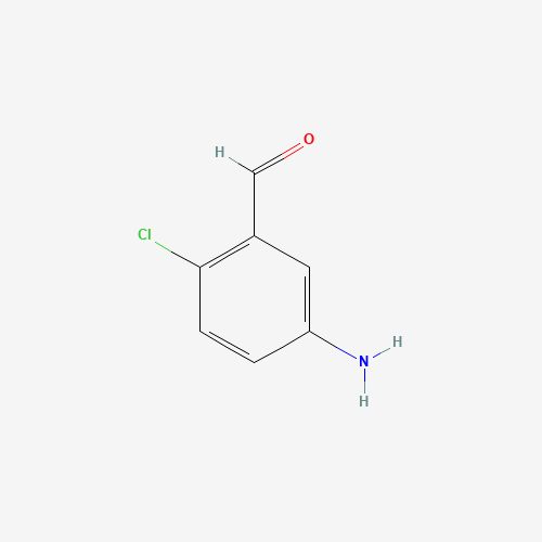 2-Amino-5-Chlorobenzaldehyde (CAS: 6361-19-9) - Chemical Structure and Molecular Formula 