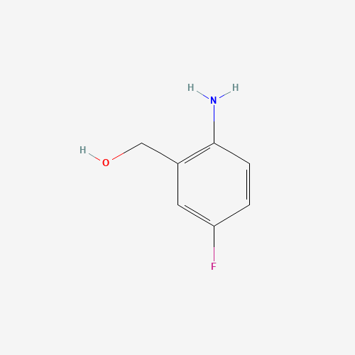 2-Amino-5-fluorobenzyl alcohol (CAS: 748805-85-8) - Chemical Structure and Molecular Formula 