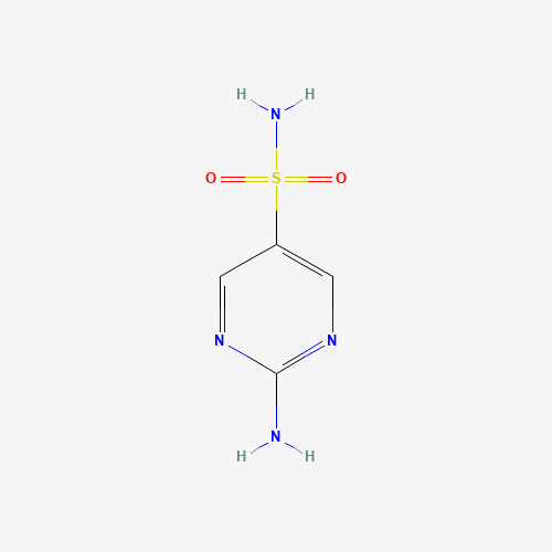 2-Amino-5-pyrimidinesulfonamide (CAS: 99171-23-0) - Chemical Structure and Molecular Formula 